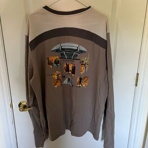 Disney star wars long sleeve shirt new xl